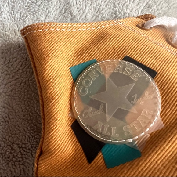 Converse Chuck Taylor All-Star Hi Top Wheat Turbo Sneaker Mens 10 Womens 12 - Picture 7 of 14